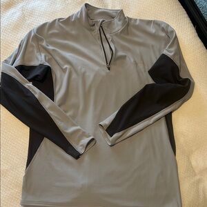 Under Armour Gray  Quarter-Zip Pullover XL